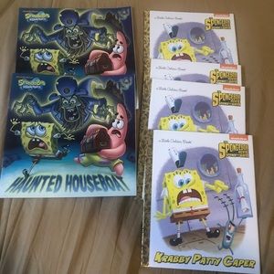 Partner Reads/Spongebob books